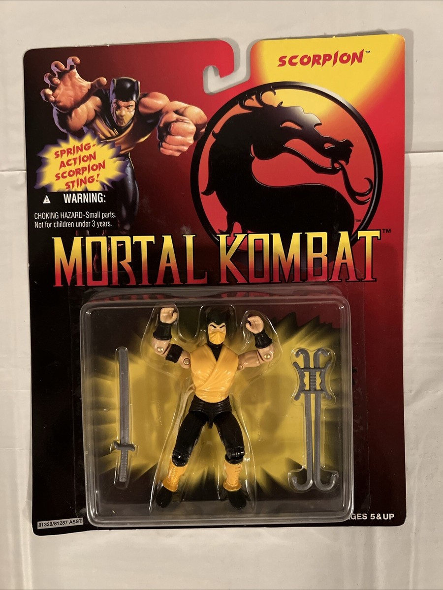 ■モータルコンバット トイウォッチ ビンテージトイ 未開封 Mortal Kombat Scorpion Action Figure GI Joe 1994 Vintage MOC