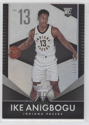 2017-18 Panini Chronicles Titanium 11/13 Ike Anigbogu #202 Rookie RC 3c7