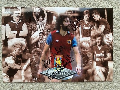Futera Platinum The Greatest Aston Villa KOMPLETT Limited Edition 99 of 200