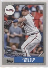2022 Series 2 1987 Topps Baseball Black 154/299 Austin Riley #87TB-29 0it8