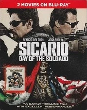 New Sicario Movie 2 Pack: Sicario / Day Of The Soldado (Multi-Feature + Blu-ray)