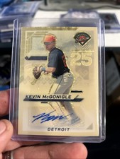 2025 Panini Prospect Edition Kevin McGonigle  Tigers Superfractor Auto 1/1