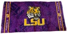 LSU TIGERS BEACH TOWEL Wincrarft- PREOWNED