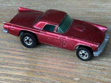 Vintage Hot Wheels Ford ‘57 T-Bird Ford Thunderbird Red 1:64 Diecast 1981 VGC 