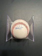 Steven Souza Jr. Autographed Signed Baseball ROMLB Tampa Bay Rays