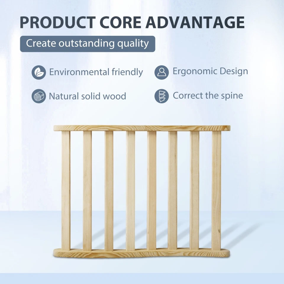 Sauna Backrest S Shape Canadian Natural Wood Hemlock Sauna Chair with Back - Image 4 of 4