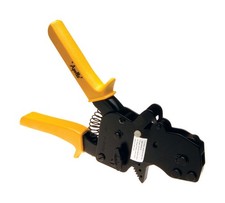 Apollo 69PTBJ0010C Black/Yellow 100 lbs. Force Hardened Steel Crimping Tool 1in.