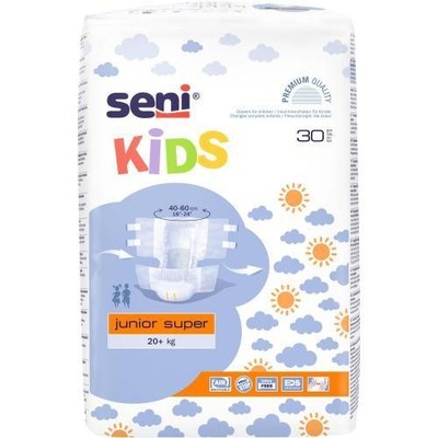 SENI Kids Junior super ab 20 kg Klettver.Inko.Hose 30 St PZN 16791908