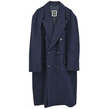 Christian Dior Coat Navy 04139/COL/H/BJ S 156368