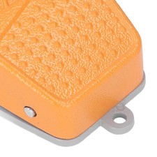 ?250V Foot Switch Silver Contact Anti Slip Aluminum Alloy Shell Foot Power