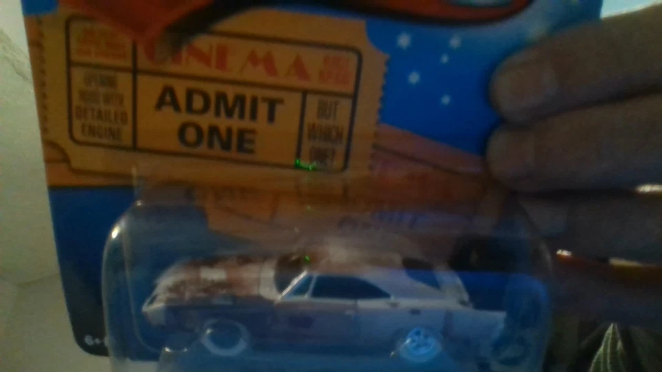 Johnny Lightning WHITE LIGHTNING Mystery Matinee 1969 DODGE CHARGER DAYTONA - Image 3 of 4