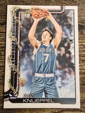 KON KNUEPPEL 2025-26 Topps Holiday Rookie RC Rookie RC Basketball Card NM NBA