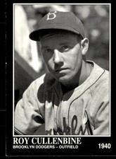 Roy Cullenbine 1993 Conlon Collection TSN Card #849 Brooklyn Dodgers