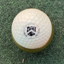 Bureau of Engraving Of Printing Logo Display Golf Ball Vintage