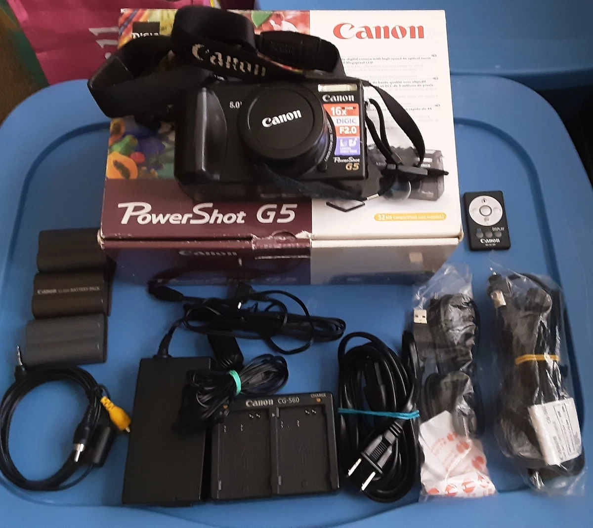 Canon PowerShot G5 Digital Cameras for Sale | Shop New & Used