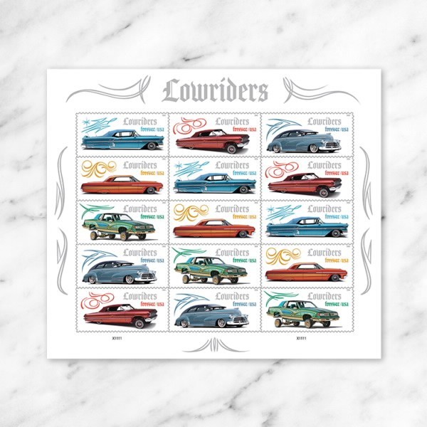 US Lowriders 2026 NDC Imperf Pane of 15 Avail. After 3/25/2026
