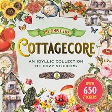 Cottagecore Sticker Book (Over 650 Stickers!), Paperback by Peter Pauper Pres...