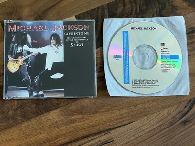 MICHAEL JACKSON SLASH Give In To Me OOP 1993 EUROPEAN CD single