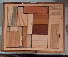 creative crafthouse edison CALIBRON 12 PUZZLE complete wooden wood made in usa