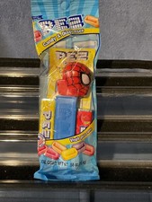 Pez Singles- Super Heroes- Marvel  s Spider-Man F, Mint in Bag