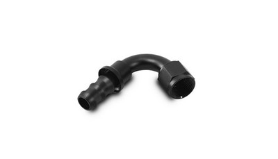 Vibrant Performance Push-On 120 Degree Hose End Elbow Fitting - -8AN