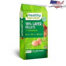 Natural Layer Pellets 16 Percent Complete Feed Chickens Healthy Egg Production