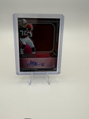 2025 Panini Silhouette - Brian Mitchell Short Print Jersey Auto /199 - Redskins