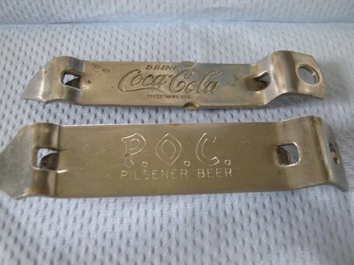 VINTAGE coke coca  bottle opener COKE  pilsner beer  cleveland