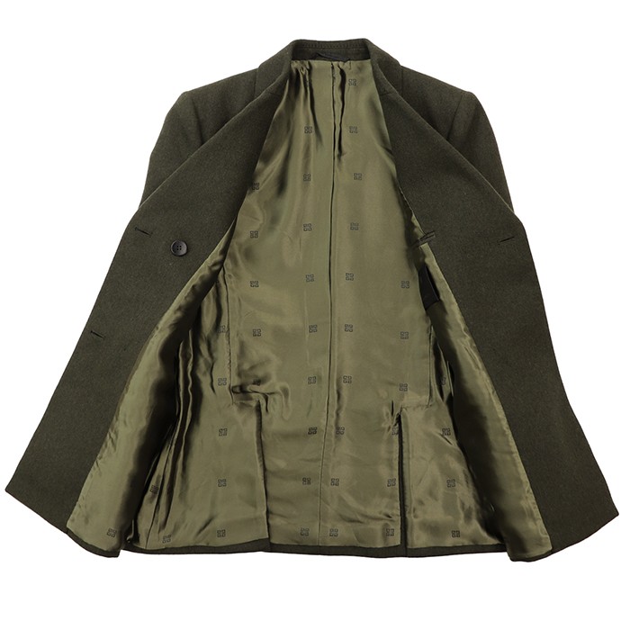 GIVENCHY Tailored Jacket Double-breasted Wool Fla… - image 7