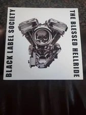 BLACK LABEL SOCIETY The Blessed Hellride LIMITED White Color Vinyl LP Record
