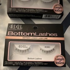 Ardell BottomLashes XOXO Black Strip Eyelashes Lengthening Volumizing eye lashes