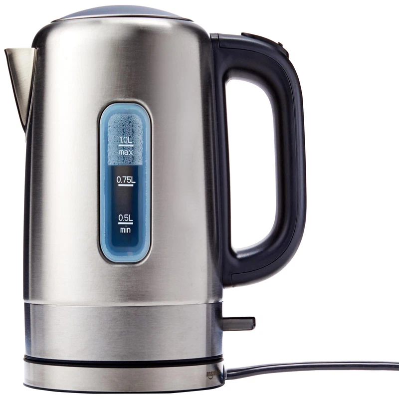 Retailer Basics Electric Stainless Steel Kettle For Tea And Coffee Bpa-Free