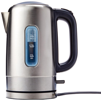 Retailer Basics Electric Stainless Steel Kettle For Tea And Coffee Bpa-Free