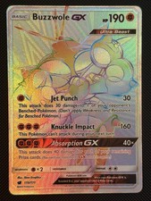 Buzzwole GX 115/111 Secret Rare Rainbow Crimson Invasion Pokemon Card NM-LP on eBay