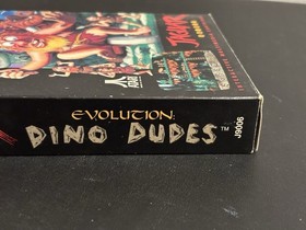 Evolution: Dino Dudes for Atari Jaguar Authentic Cartridge & Box Tested & Works!