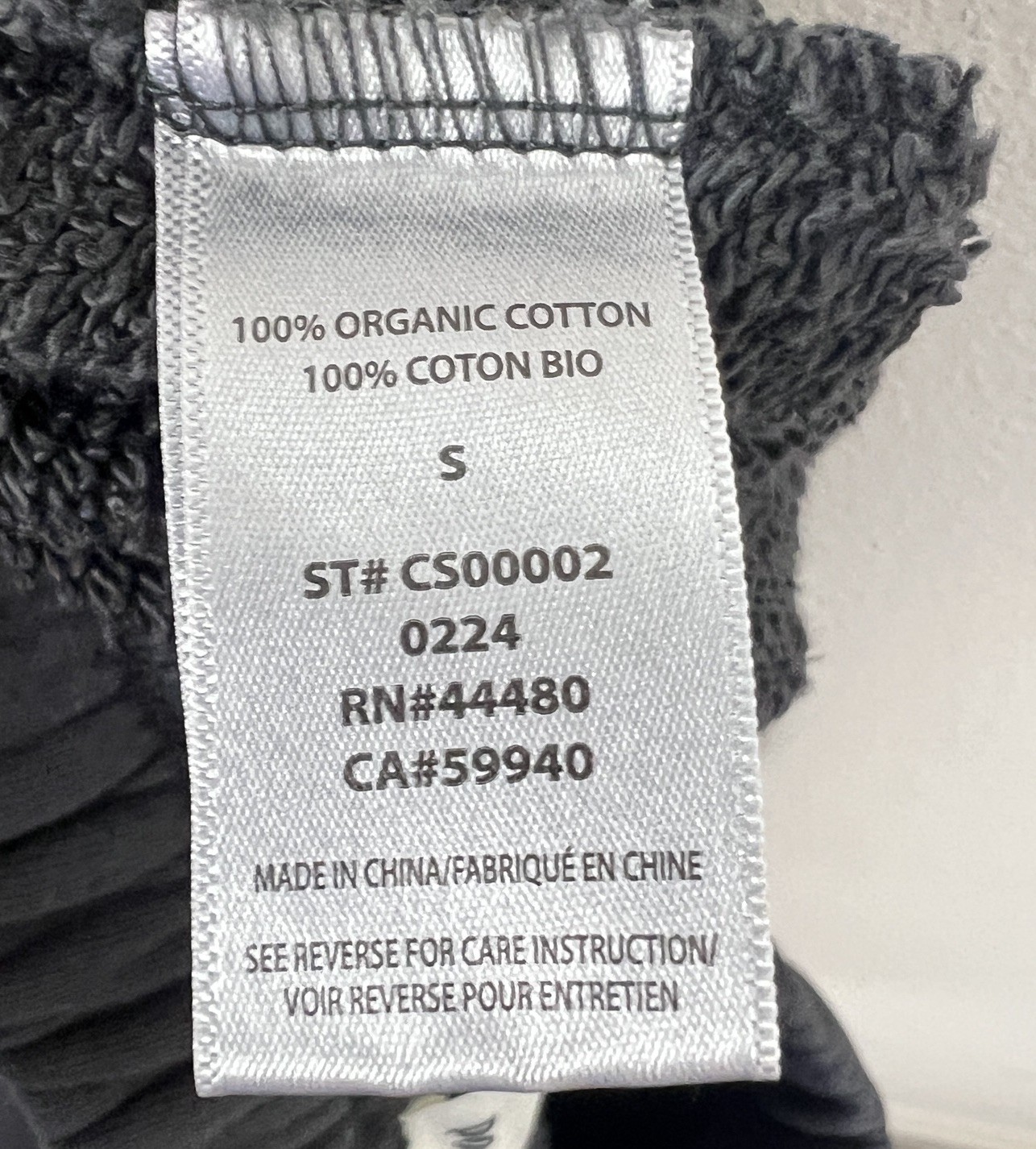 Elwood Core Comfort Organic Cotton Sweatshorts Faded Black Sz S *READ