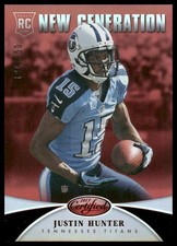 Justin Hunter Rookie /250 2013 Panini Certified #248 Mirror Red Tennessee Titans
