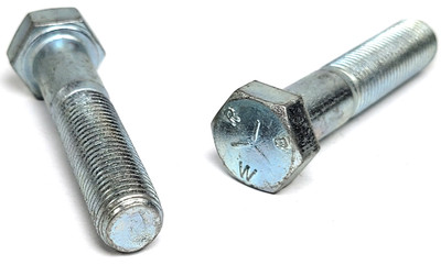 3/8-24 x 1-3/4 Grade 5 Hex Cap Screw 3/8'' Fine Thread Bolt 3/8 x 1-3/4 (10 PCS)