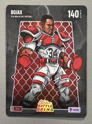 2026 Bojax Battle Arena Bo Jackson Brawl PSA Magazine Football P-24