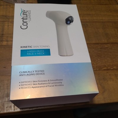 LUMINESS Conture Kinetic Face and Neck Skin Toning System LNIB