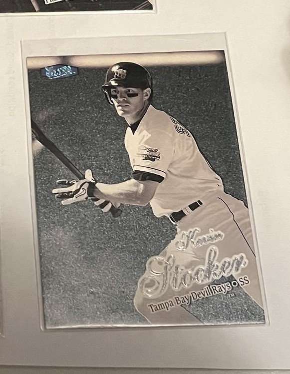 1998 FLEER ULTRA PLATINUM MEDALLION 470P Kevin Stocker 39/98 Devil Rays