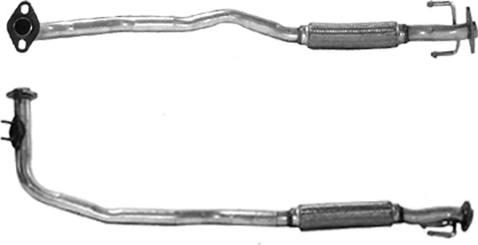 Se adapta a Toyota Starlet 1990-1996 1.3 tubo de escape delantero Euro 2 BM 4708970 Foto 2 de 4