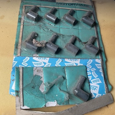 Triumph, BSA pre unit Wipac plug caps Garage Workshop Collectible Man Cave.