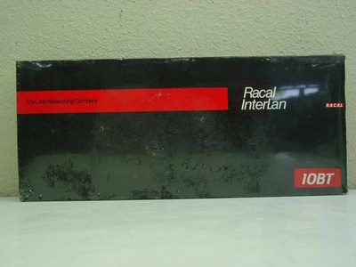 Racal InterLan NI6510-10BT 16-Bit Transc Ethernet ISA Board 163-2036-00/AC