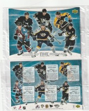 2006-07 UD NHL Rookies Jumbo Matt Carle Evgeni Malkin PHILL KESSEL,JORDAN STAAL