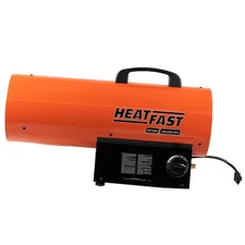 Heatfast Portable 120K BTU Space Heater Construction LP Gas Forced Air Propane