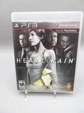 Sony PlayStation 3 PS3 Heavy Rain Video Game NM Disk