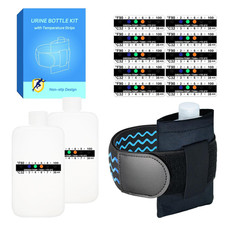 Urine Belt Refill Kit with Funnel, Heat Pad, Temperature Strip
