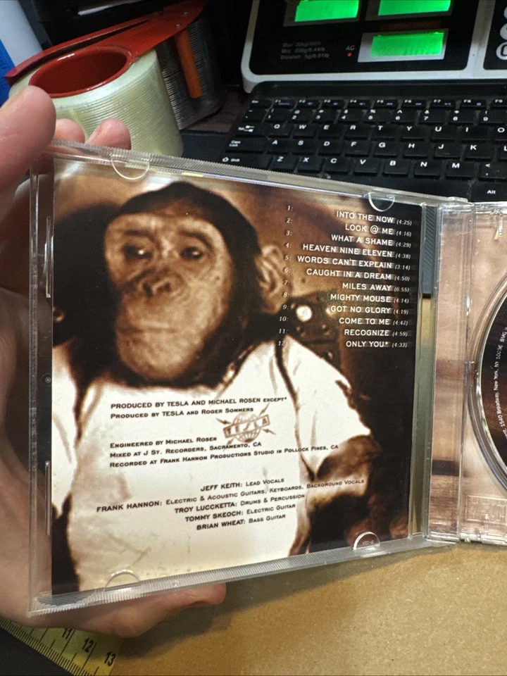 Tesla INTO THE NOW CD Album 2004 Hard Rock Sanctuary Records NO SCRATCHES! Foto 4 de 4