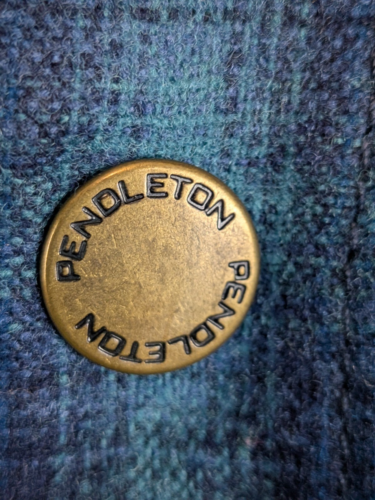 Pendleton Reversible Canvas Jacket Quilted Wool P… - image 8